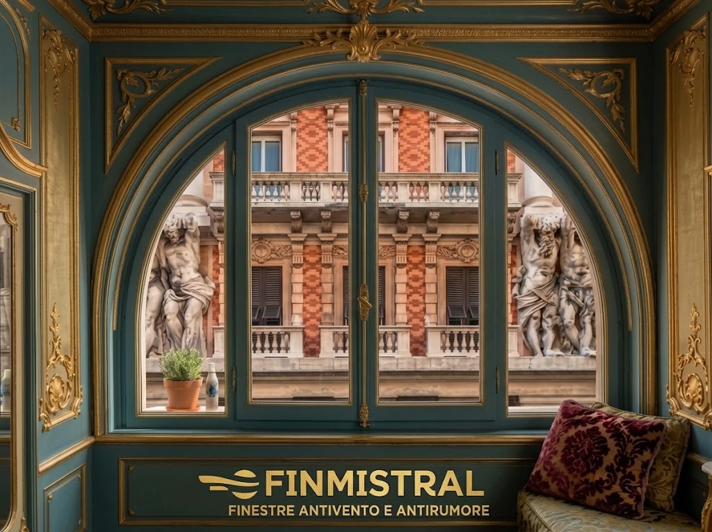 Finestre in Legno a Genova per restauro conservativo e beni culturali installate nel centro centro storico genovese Patrimonio Unesco