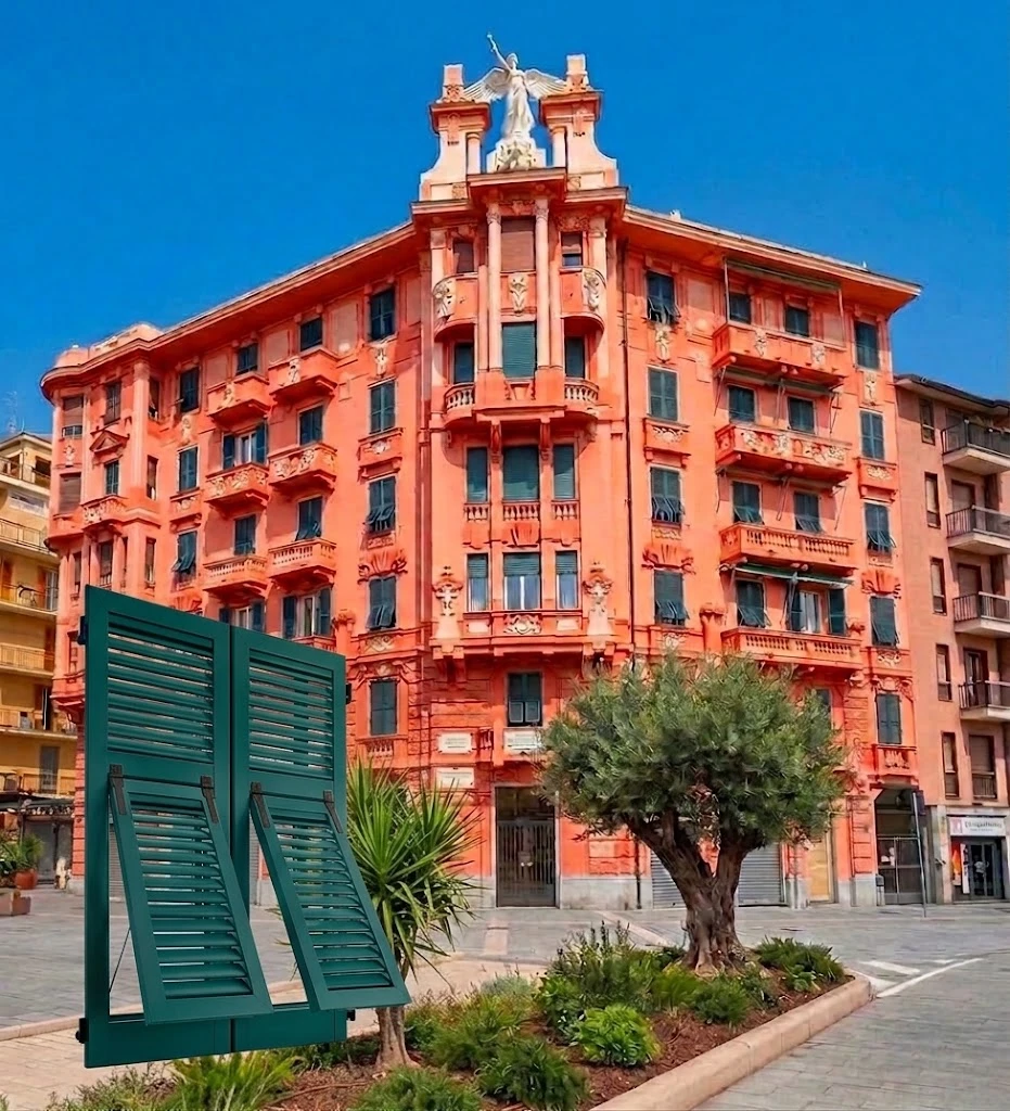 Sostituzione di Persiane in Alluminio a Genova delle vecchie persiane di Legno i vantaggi in Liguria