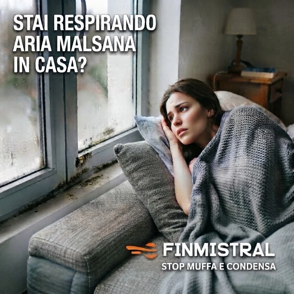 risolti problemi di muffa condensa spifferi a Genova con installazione di Finestre Finmistral